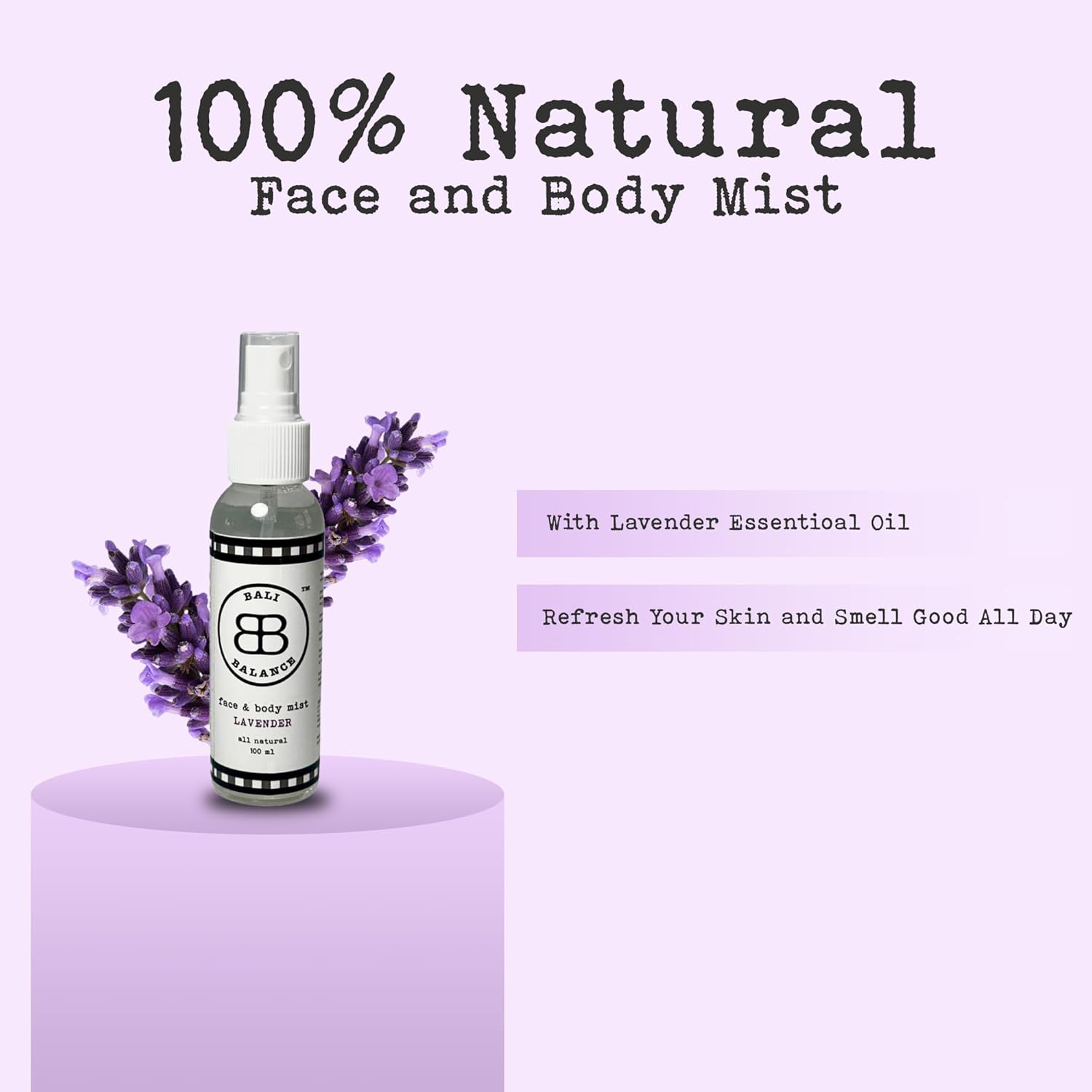 FACE AND BODY MIST LAVENDER