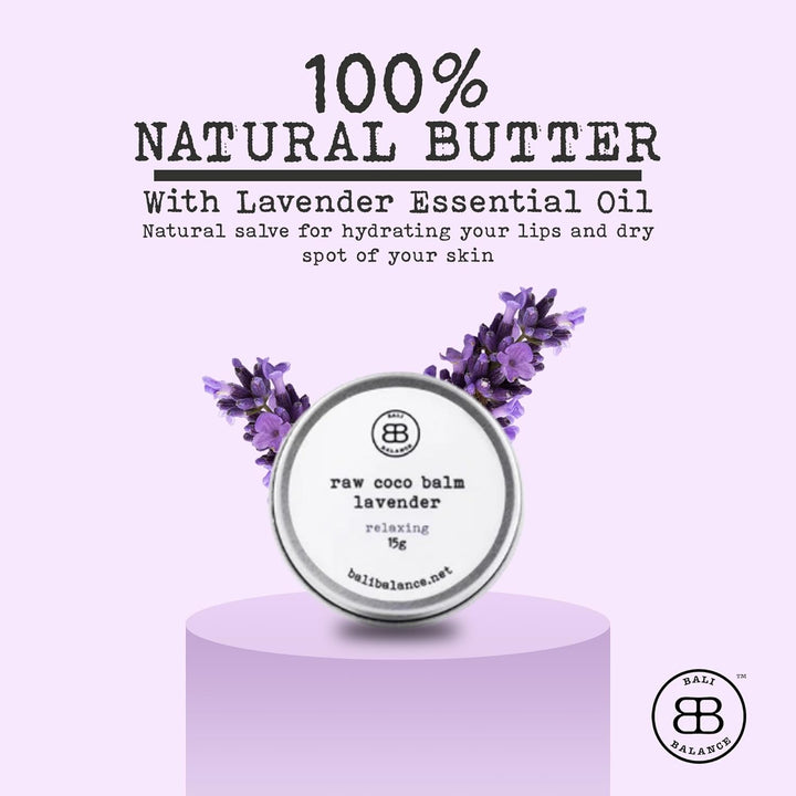 RAW COCO BALM LAVENDER