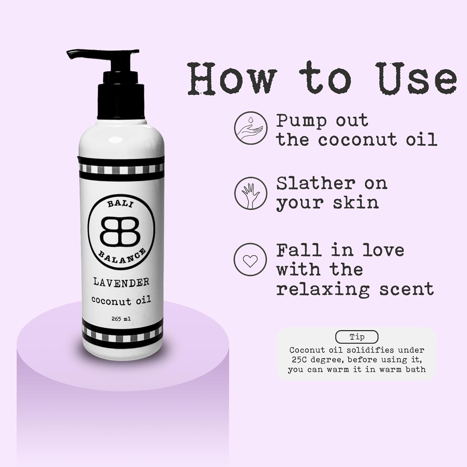 COCONUT OIL LAVENDER