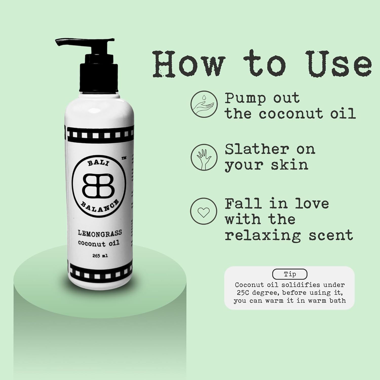 COCONUT OIL LEMONGRASS