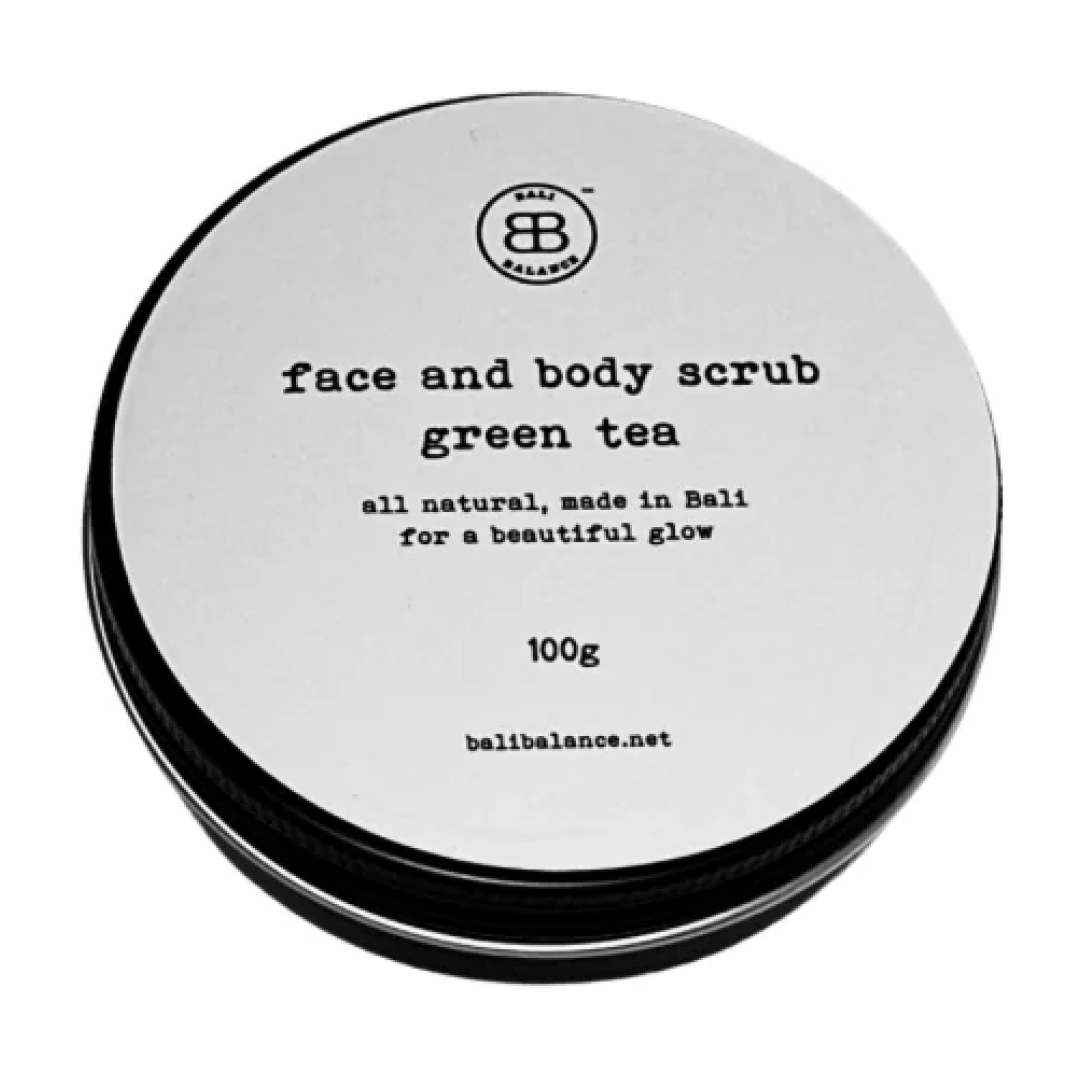 FACE AND BODY SCRUB GREEN TEA