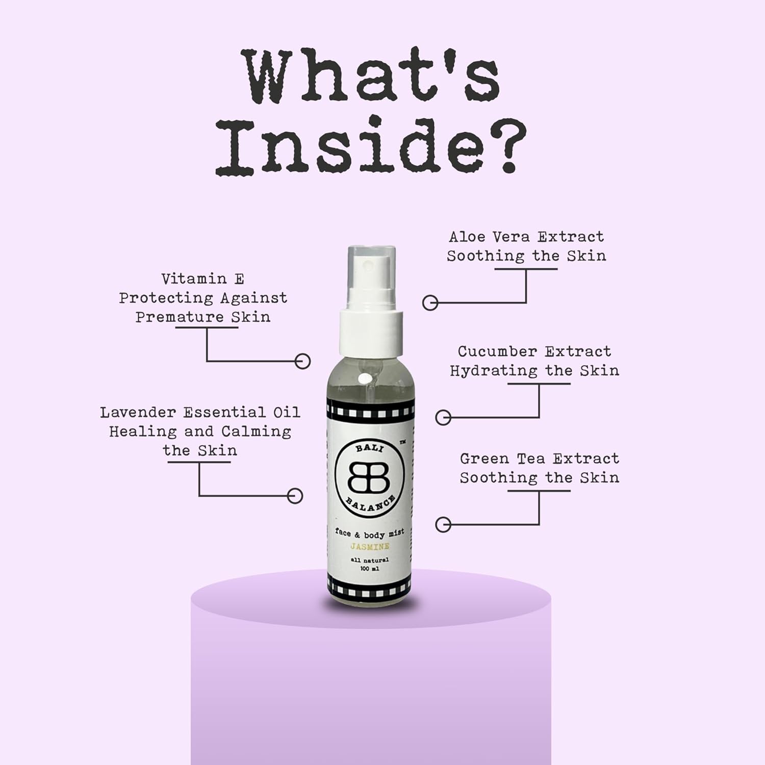 FACE AND BODY MIST LAVENDER