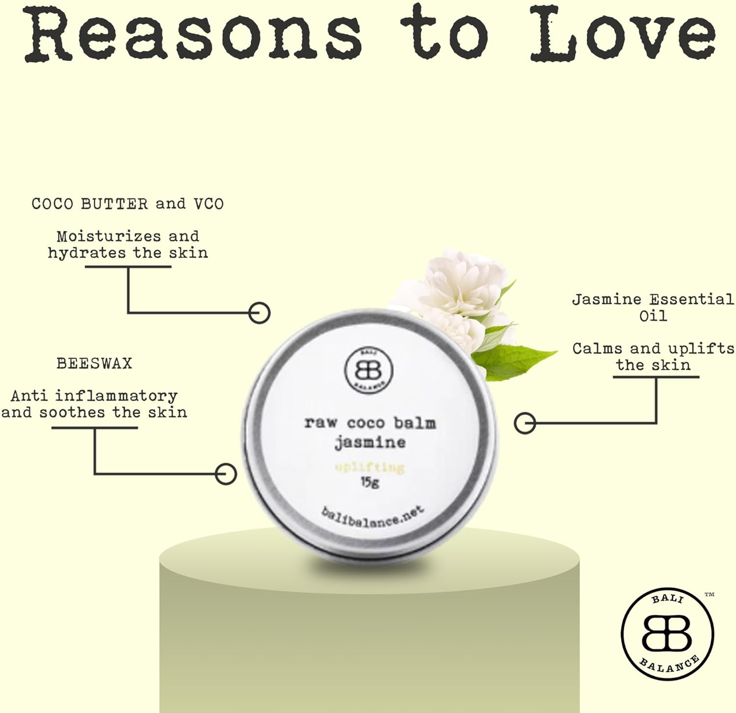 RAW COCO BALM JASMINE