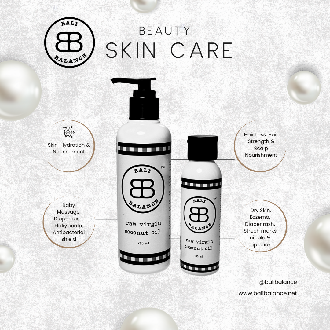 PURE RAW VIRGIN COLD - PRESSED COCONUT OIL